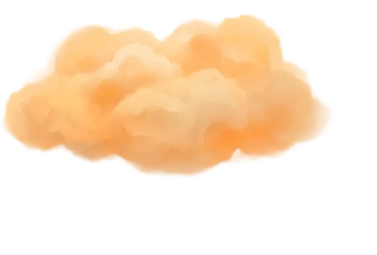 iOS header cloud back