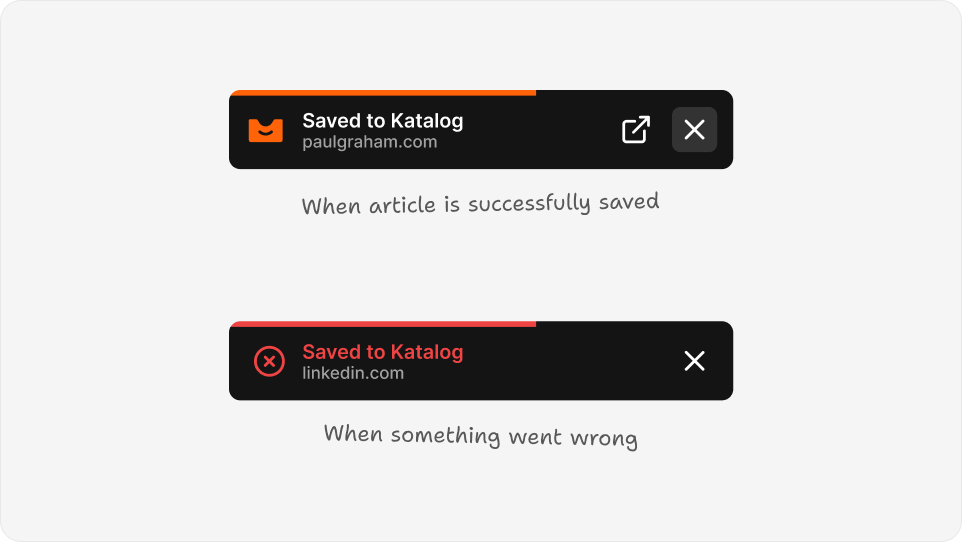 Extension Update & Improved Error Handling